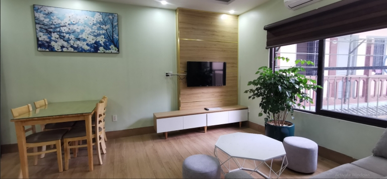 Cho thuê gấp CHDV 1N,1K siêu rộng Full đồ tại ngõ 294 Kim Mã, Ba Đình. Chỉ 9.5tr