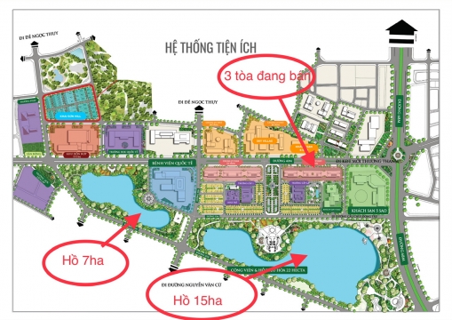 TRỰC TIẾP CĐT Nhận đặt chỗ căn góc Đông Nam tòa K3 đẹp nhất dự án Khai Sơn City.CK 16,5%. HTLS 0%/18Th.View hồ điều hòa 22Ha