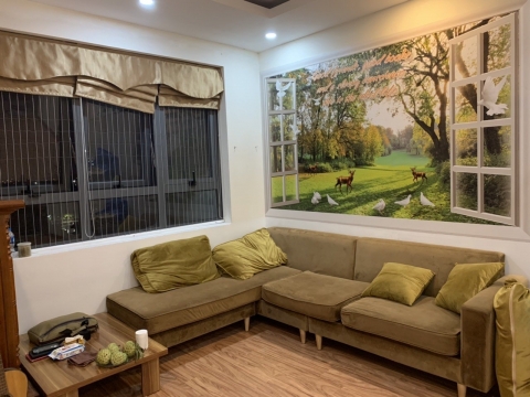 Cho thuê căn hộ 2PN 2WC full nội thất Chung cư bộ công an