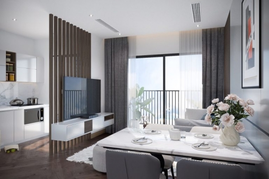 Cho thuê căn hộ chung cư 2N+1, 2WC tòa Smile Building