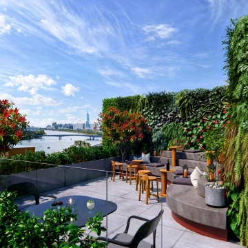 Căn hộ Nơ Trang Long, Full nội thất cao cấp, sẵn Hợp đồng thuê lại 10 năm, lợi nhuận 8%/ năm, Sổ hồng
