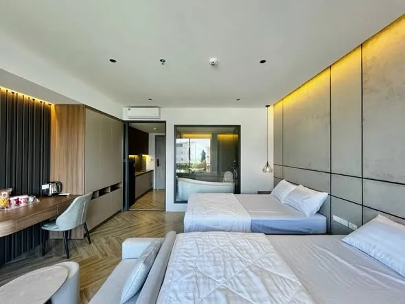 NEW APARTMENT 100% Luxurious: 1 bedroom, Living Room, Morden, Balcony