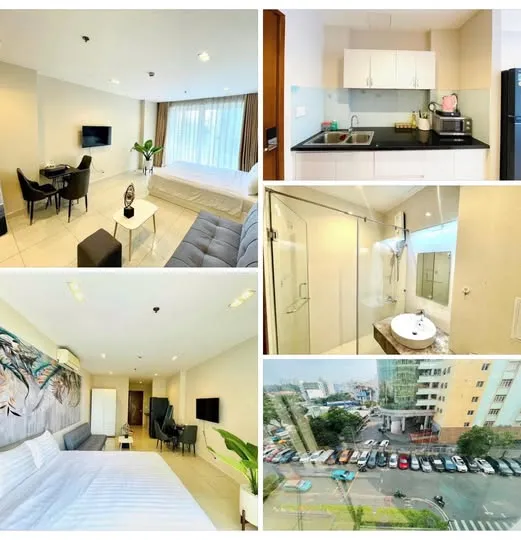 Căn hộ dịch vụ ngắn hạn gần sân bay kycenter, botanica primier, golden mansion