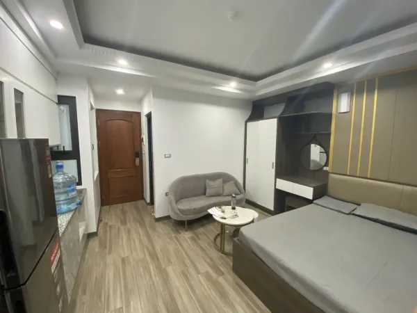Cho thuê Căn chung cư mini tại Trích Sài, Tây Hồ Full đồ. Ngõ nông rộng, ban công View hồ cực thoáng. Chỉ 6tr